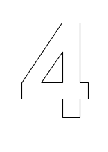 Die zahl 1 symbolisiert den leiter. Kinder Malvorlagen Ausmalbilder Buchstaben Und Zahlen Lernen Abc Ausmalen