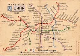 Das Streckennetz Der Berliner U Bahn Von 1948 U Bahn U Bahn Plan Berlin Ubahn