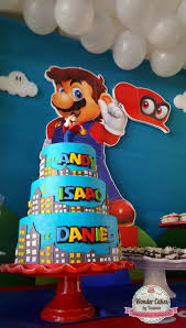 Great savings & free delivery / collection on many items. Mario Odyssey Party Metro Kingdom Cake Fondant Decorations Over Buttercream Frosting Thomas Birthday Birthday Party Cake Kids Party Themes