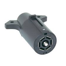 This will be a plug and play type harness, so it's easy to install and will allow you to tow a trailer with brakes. Hopkins Towing Solution 7 Pole Round Male Trailer Side Connector 48505