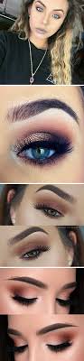 In light blue eyes should be applied pastel shades watercolors eye, dry cream or shadows and complement dark arrows sufficiently bulky to create a contrast. Makeup Tips For Blue Eyes Dark Brown Hair Saubhaya Makeup