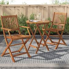 Kursi meja lipat bangku kayu jati untuk taman / resto / cafe outdoor: Set Meja Makan Kursi Lipat Julissa Outdoor Rumah Mebel