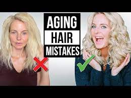 5 Hair Mistakes Making You Look 10 Years Older Youtube Hair Mistakes Age Beautiful Hair Color Older Hair