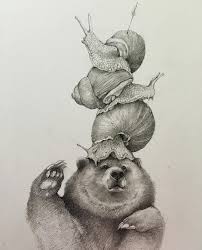 Funny And Surreal Pencil Drawings By Adonna Khare Full Post Http Webneel Com Funny Pencil Drawings Funny Drawings Realistic Animal Drawings Animal Drawings