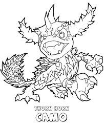 Skylander Coloring Pages Zap Di 2020