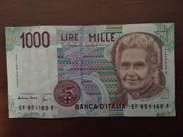 Ban ban), a word that also means money in romanian. 1000 De Lire Italiene Adroa Ant