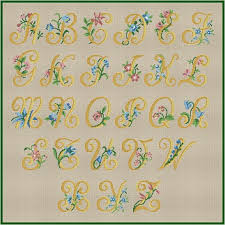 This is one of our more beautiful cross stitch pattern categories. Summer Alphabet Monogram Cross Stitch Pattern Flowers Abc Etsy Floral Cross Stitch Pattern Monogram Cross Stitch Cross Stitch