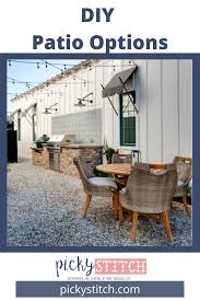 Lot's of pics, and good instruction that can be adapted for several different looks, including the more modern outdoor patio flooring idea above. Diy Patio Ideas Tips And More For Outdoor Living Pickystitch Com