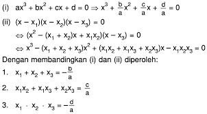 Check spelling or type a new query. Apabila X1 X2 Dan X3 Adalah Akar Akar Persamaan Ax3 Bx2 Cx D 0 Tunjukkan Mas Dayat