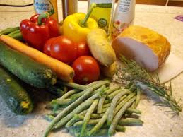 Kasseler Lachs Mit Buntem Rahmgemuse Rezept Kochbar De