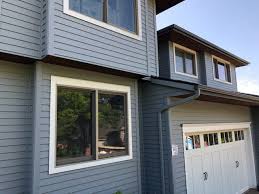 See this amazing craftsman style home features barnwood blue stone veneer castle rock exterior with vertical siding showing the beauty when you. Cedar Siding Superior Exterior Systems Portland And Vancouver
