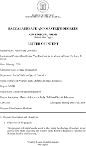 The following is a simple statement of intent that you can customize to write your own. Baccalaureate And Master S Degrees Letter Of Intent Pdf Free Download