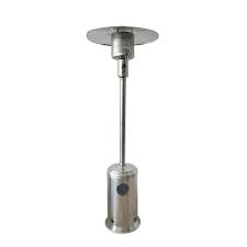 Patio heaters for outdoor use. Hampton Bay 87 Inch Outdoor Propane Patio Heater In Stainless Steel Finish The Home Depot Canada