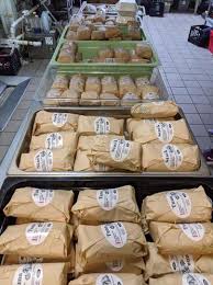 downtown evening soup kitchen