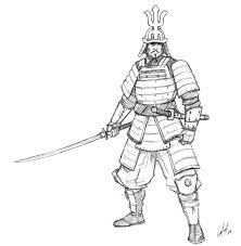 Learn To Draw A Samurai In 9 Easy Steps With Pictures Improveyourdrawings Com Samurai Drawing Warrior Drawing Samurai Artwork