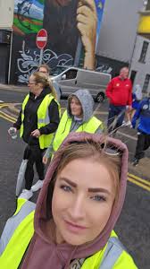 Another great walk with the Clan tonight 🚶🚶‍♀️💛💙 We did a loop round  the town — up the Armagh Road and back via the Newry towpath loads of steps  done tonight 😁👏