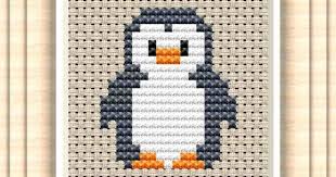 Check spelling or type a new query. Penguin 2 Free And Easy Printable Cross Stitch Pattern Free Cross Stitch Pattern