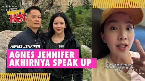 Agnes Jennifer Akhirnya Speak Up Soal isu Suaminya Yang Selingkuh, Sebut  Pelakor Gayung Lope Pink