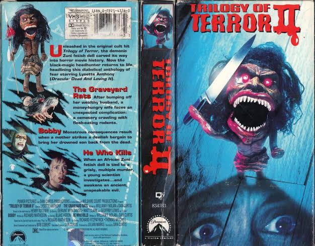 Trilogy of Terror II (1996) : r/VHScoverART