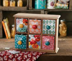 The Pioneer Woman Flea Market 6 Drawer Spice X2f Tea Box Keep All Your Spices And Ingre Pioneer Woman Dishes Pioneer Woman Flea Markets Pioneer Woman Kitchen