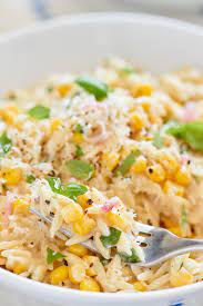 Recipe Creamy Corn And Basil Orzotto Recipe Recipes Food Creamy Corn