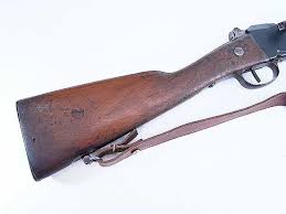It was the first military rifle to use smokeless gun powder versus black powder. French Lebel Rifle Mle 1886 M93 Ref