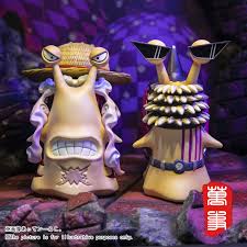 Saitama seharusnyakan bisa mengalahkan semua penjahat. Powermax Den Den Mushi Vol 5 Luffy Gear 4 And Katakuri Set Of 2