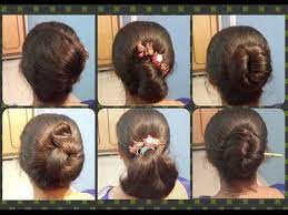 Want to try some different types of bun hairstyles? 6 Different Bun Hairstyles For Party Wedding Easy Simple Quick Hairstyles Youtube