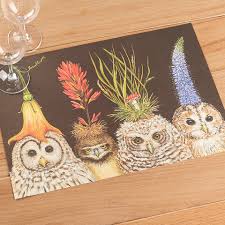 Wildlife Plates, Wildlife Placemats