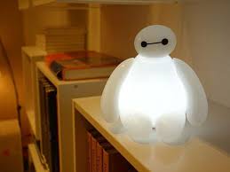 Esta Lampara Baymax Baymax Lampara Diseno Cosas De Disney