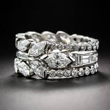 Fancy Wide Diamond Wedding Band This Fabulous Band Ring Packs A Serious Punch 4 65 Ca Wide Diamond Wedding Bands Diamond Wedding Bands Wedding Rings Vintage