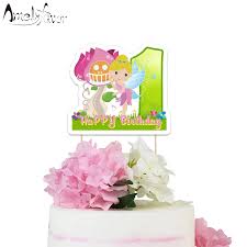 Baby shower decorations have come a long way! Woodland Fairy Theme Cake Topper Series 3 Paper Topper Party Decorations Supplies Baby Shower Kids Birthday Decor Custom Made Cake Decorating Supplies Aliexpress