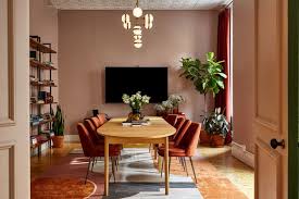 Chief Reinvents The Women S Clubhouse In Tribeca Dining Room Colors Living Room Colors Dining Room Paint