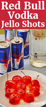 Red Bull Vodka Jello Shots Recipe Jello Shots Vodka Jello Shot Recipes Jello Shots