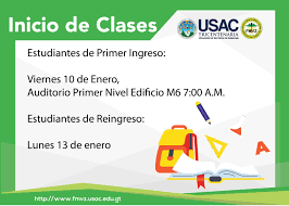 Inicio De Clases Primer Semestre 2020 Facultad De Medicina Veterinaria Y Zootecnia Usac