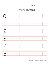 Printable Number Practice Sheets In 2020 Writing Numbers Numbers Preschool Writing Worksheets