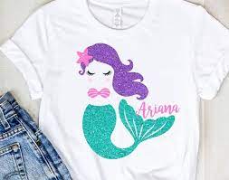 Download Mermaid Svg Mermaid Monogram Svg Cute Mermaid Svg Mermaid Etsy