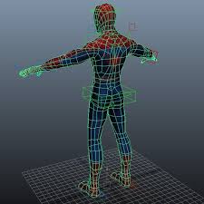Maya Model: Spiderman/Back