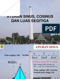 A sinus og cosinus er begreber man bruger bl.a. Aturan Sinus Cosinus Dan Luas Segitiga Pdf