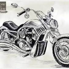 9 Steps To Drawing A Harley-Davidson V-Rod [W/Video] | Top Speed