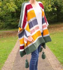 In this section, you can find free poncho crochet patterns. Watercolor Free Poncho Knitting Pattern Knitting With Chopsticks