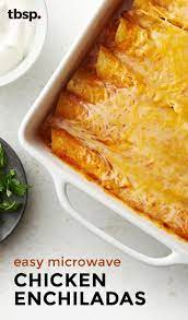 Honey Lime Chicken Enchiladas Recipe Microwave Chicken Recipes Healthy Snacks Recipes Microwave Recipes