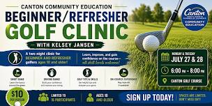 Beginner/Refresher Golf Clinic
