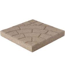 Bella Cobble 16 In X 16 In X 1 75 In Beige Concrete Step Stone 84 Piece 149 Sq Ft Pallet Paving Stones Concrete Stepping Stones Patio Stones