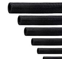 Angel Sar 1/2 in. x 25 ft. Polyethylene Split Braided Sleeve ...