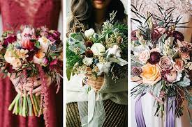 Replace bridal bouquets autumn wedding cotton. Inspired By The Season 7 Autumn Bridal Bouquets Onefabday Com