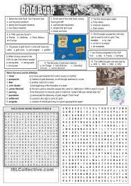 The Gold Rush Questionnaire Gold Rush Worksheets Gold Rush Gold Rush Activities