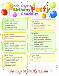 Kids Birthday Party Checklist My Grand Boys 1st Birthday Party
