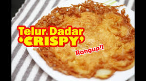 Perlahankan api dan masukkan isi ayam. Telur Dadar Crispy Ala Kedai Siam Crispy Ommelete Ala Thailand Youtube