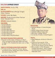 Your date of birth decides direction of your whole life�s journey. New Straits Times On Twitter Pahang Crown Prince Tengku Abdullah Has Been Proclaimed As The Sixth Sultan Of Pahang Succeeding His Father Sultan Ahmad Shah Here Are Some Quick Facts On